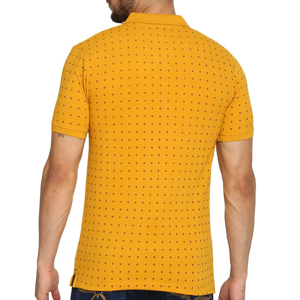 Custom Logo Design Mens Vintage Style Plain Polo Shirt - Image 2